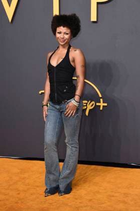 Myha™la Herrold bei der Premiere des Disney+ Films Swiped im Curzon Mayfair. London, 11.09.2025
