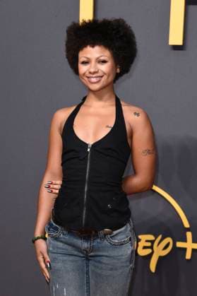 Myha™la Herrold bei der Premiere des Disney+ Films Swiped im Curzon Mayfair. London, 11.09.2025
