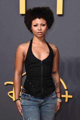 Myha™la Herrold bei der Premiere des Disney+ Films Swiped im Curzon Mayfair. London, 11.09.2025