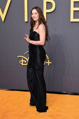 Lilly James bei der Premiere des Disney+ Films Swiped im Curzon Mayfair. London, 11.09.2025