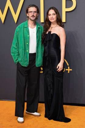 Dan Stevens und Lilly James bei der Premiere des Disney+ Films Swiped im Curzon Mayfair. London, 11.09.2025