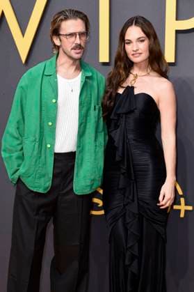 Dan Stevens und Lilly James bei der Premiere des Disney+ Films Swiped im Curzon Mayfair. London, 11.09.2025