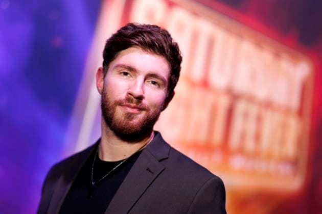 Sänger Joey Heindle bei der Premiere des Kult-Musicals Saturday Night Fever im Capitol Theater. Düsseldorf, 11.09.2025 NRW Deutschland Copyright: xChristophxHardtx