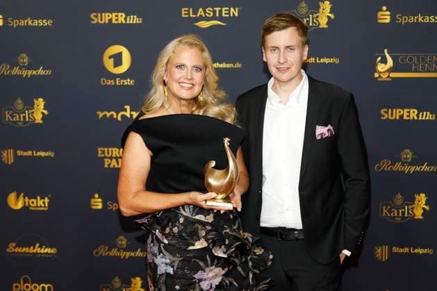 31. Verleihung der Goldenen Henne 2025 Leipzig, 12.9.2025 Barbara Schöneberger gewinnt die Goldene Henne bei der 31. Verleihung der Goldenen Henne 2025 auf der Messe Leipzig Sachsen Copyright: xMatthiasxGränzdörferx