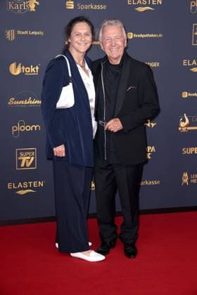 Anja und Hartmut Schulze-Gerlach bei der Verleihung Die Goldene Henne am 12.09.2025 in Leipzig Goldene Henne 2025 Verleihung in Leipzig