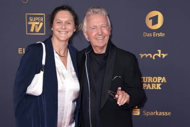Anja und Hartmut Schulze-Gerlach bei der Verleihung Die Goldene Henne am 12.09.2025 in Leipzig Goldene Henne 2025 Verleihung in Leipzig