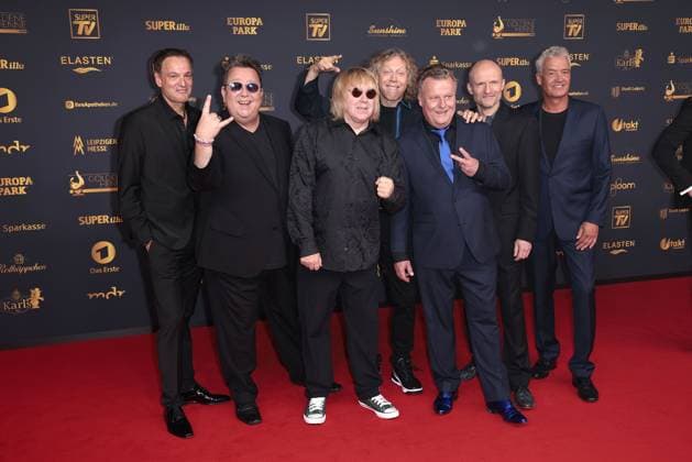 Die Prinzen um Sebastian Krumbiegel und Tobias Kuenzel bei der Verleihung Die Goldene Henne am 12.09.2025 in Leipzig Goldene Henne 2025 Verleihung in Leipzig