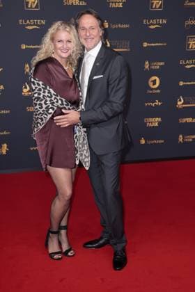 Silke Fischer und Ingo Dubinski bei der Verleihung Die Goldene Henne am 12.09.2025 in Leipzig Goldene Henne 2025 Verleihung in Leipzig