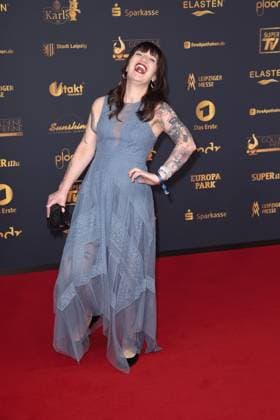 Heidi Reichinnek bei der Verleihung Die Goldene Henne am 12.09.2025 in Leipzig Goldene Henne 2025 Verleihung in Leipzig