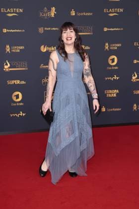 Heidi Reichinnek bei der Verleihung Die Goldene Henne am 12.09.2025 in Leipzig Goldene Henne 2025 Verleihung in Leipzig