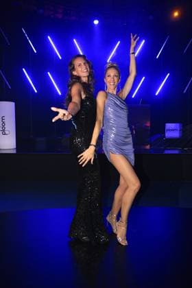 Katrin Wrobel und Melanie Wolf bei der Aftershow Party bei der Verleihung von Die Goldene Henne am 12.09.2025 in Leipzig Goldene Henne 2025 Verleihung in Leipzig