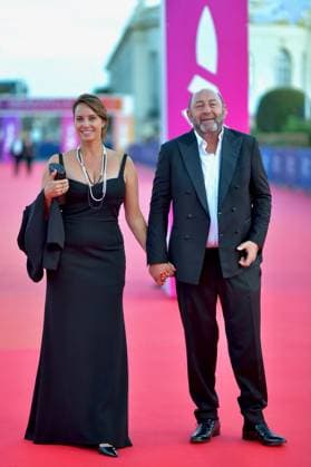 Deauville Nouvelle Vague Screening FC Kad Merad and his wife Emmanuelle Cosso attending the Nouvelle Vague screening as part of the 51th Deauville American Film Festival on September 12, 2025 in Deauville, France. Photo by Franck Castel ABACAPRESS.COM Deauville France  Copyright: xCastelxFranck ABACAx