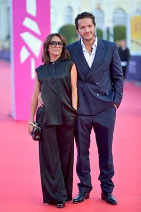 Deauville Nouvelle Vague Screening FC Florence Foresti and Alexandre Kominek attending the Nouvelle Vague screening as part of the 51th Deauville American Film Festival on September 12, 2025 in Deauville, France. Photo by Franck Castel ABACAPRESS.COM Deauville France  Copyright: xCastelxFranck ABACAx