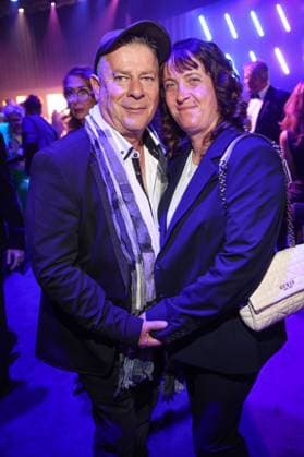 Goldene Henne 2025 Party Party Michael Hirte und neue Freundin Sandra Goldene Henne 2025, 12.09.2025, Leipzig Copyright: xEventpressxFuhrx