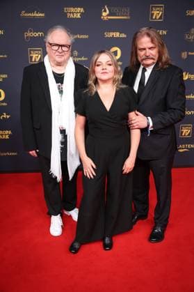 Goldene Henne 2025 Roter Teppich Roter Teppich Heinz Rudolf Kunze und Annett Louisan und Leslie Mandoki Goldene Henne 2025, 12.09.2025, Leipzig Copyright: xEventpressxFuhrx