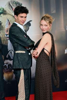 Loris Sichrovsky und Emilia Maier bei der Premiere des Kinofilms Die Schule der magischen Tiere 4 im Mathäser Filmpalast. München, 12.09.2025