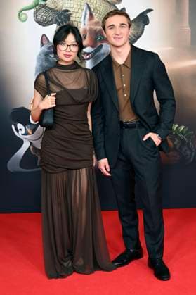 Purnima Grätz und Luis Vorbach bei der Premiere des Kinofilms Die Schule der magischen Tiere 4 im Mathäser Filmpalast. München, 12.09.2025