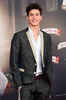 Loris Sichrovsky bei der Premiere des Kinofilms Die Schule der magischen Tiere 4 im Mathäser Filmpalast. München, 12.09.2025