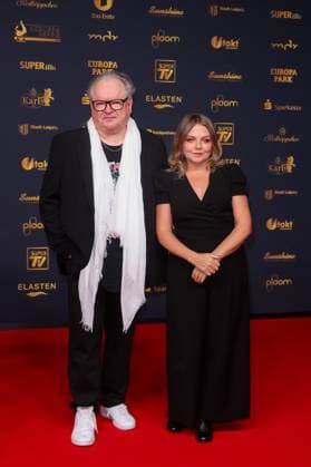 Award - Goldene Henne 2025 - Heinz Rudolf Kunze und Annett Louisan bei der Goldenen Henne 2025 in der Messe Leipzig am 12.09.2025. Copyright: xEventpressxKochanx