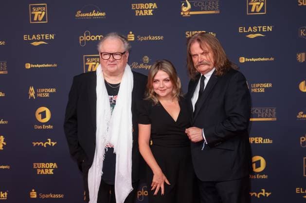 Award - Goldene Henne 2025 - Heinz Rudolf Kunze, Annett Louisan und Leslie Mandoki bei der Goldenen Henne 2025 in der Messe Leipzig am 12.09.2025. Copyright: xEventpressxKochanx