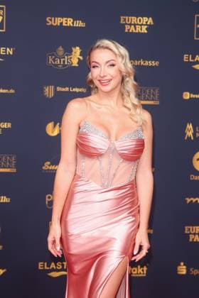 Award - Goldene Henne 2025 - Anna-Carina Woitschack bei der Goldenen Henne 2025 in der Messe Leipzig am 12.09.2025. Copyright: xEventpressxKochanx