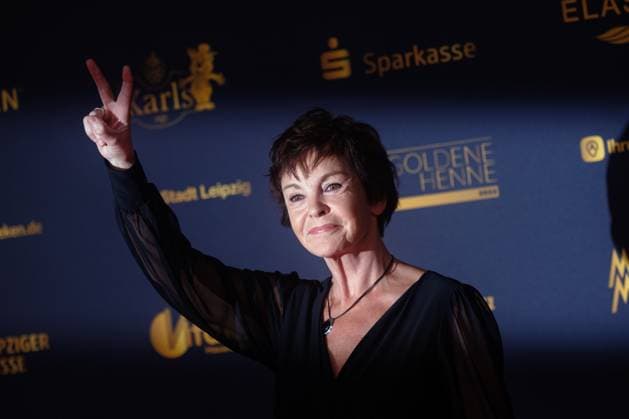 Award - Goldene Henne 2025 - Katrin Sass bei der Goldenen Henne 2025 in der Messe Leipzig am 12.09.2025. Copyright: xEventpressxKochanx
