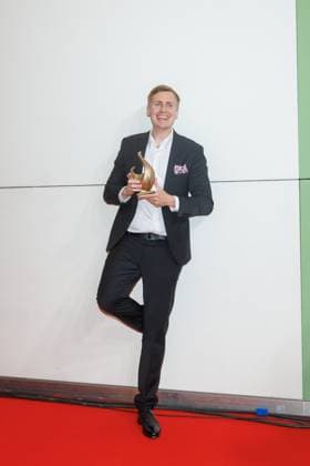 Award - Goldene Henne 2025 - Till Reiners bei der Goldenen Henne 2025 in der Messe Leipzig am 12.09.2025. Copyright: xEventpressxKochanx