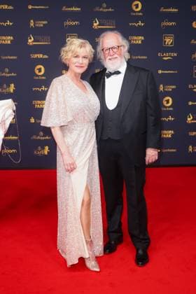Award - Goldene Henne 2025 - Anne Kasprik und Oren Schmuckler bei der Goldenen Henne 2025 in der Messe Leipzig am 12.09.2025. Copyright: xEventpressxKochanx