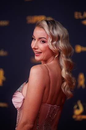 Award - Goldene Henne 2025 - Anna-Carina Woitschack bei der Goldenen Henne 2025 in der Messe Leipzig am 12.09.2025. Copyright: xEventpressxKochanx