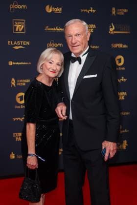Award - Goldene Henne 2025 - Angelika Geyer und Eduard Geyer bei der Goldenen Henne 2025 in der Messe Leipzig am 12.09.2025. Copyright: xEventpressxKochanx