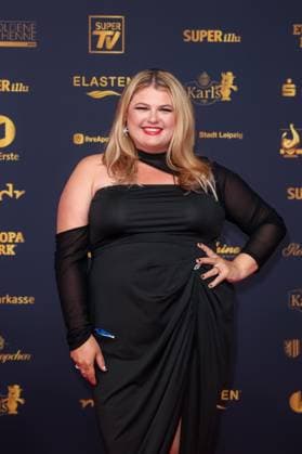 Award - Goldene Henne 2025 - Alina Wichmann bei der Goldenen Henne 2025 in der Messe Leipzig am 12.09.2025. Copyright: xEventpressxKochanx
