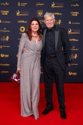 Award - Goldene Henne 2025 - Claudia Wenzel und Rüdiger Joswig bei der Goldenen Henne 2025 in der Messe Leipzig am 12.09.2025. Copyright: xEventpressxKochanx