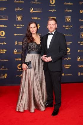 Award - Goldene Henne 2025 - Annett Hofmann und Michael Kretschmer bei der Goldenen Henne 2025 in der Messe Leipzig am 12.09.2025. Copyright: xEventpressxKochanx