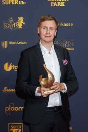 Award - Goldene Henne 2025 - Till Reiners bei der Goldenen Henne 2025 in der Messe Leipzig am 12.09.2025. Copyright: xEventpressxKochanx