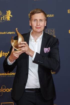 Award - Goldene Henne 2025 - Till Reiners bei der Goldenen Henne 2025 in der Messe Leipzig am 12.09.2025. Copyright: xEventpressxKochanx