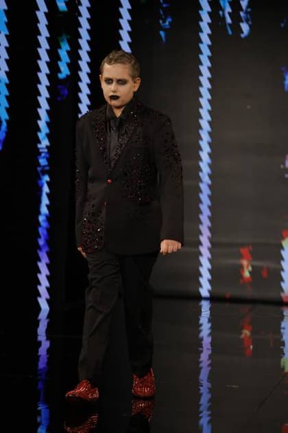 New York Fashion Week - Hoffman Models walk the runway during designer Mila Hoffman s Art Hearts Fashion Runway Shows at the Angel Orensanz Foundation in Lower Manhattan, New York, on September 12, 2025. The fashion show brims with creativity, avant-garde design, and style, reaffirming the Big Apple as the fashion capital of the world. NEW YORK United States  Copyright: xDeccioxSerranox originalFilename: serrano-notitle250912_np3DH.jpg
