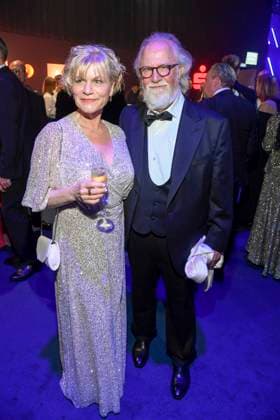 abb Anne Kasprik und Oren Schmuckler zu Gast auf der Aftershow Party bei der Verleihung der Goldenen Henne 2025 in der Messe Leipzig am 12.09.2025