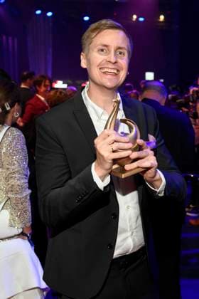 abb Till Reiners Preistraeger Gewinner zu Gast auf der Aftershow Party bei der Verleihung der Goldenen Henne 2025 in der Messe Leipzig am 12.09.2025