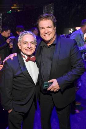 abb Volker Michalowski und Francis Fulton-Smith zu Gast auf der Aftershow Party bei der Verleihung der Goldenen Henne 2025 in der Messe Leipzig am 12.09.2025