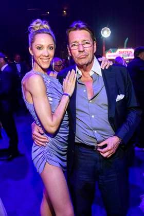 abb Melanie Wolf und Peter Wolf zu Gast auf der Aftershow Party bei der Verleihung der Goldenen Henne 2025 in der Messe Leipzig am 12.09.2025