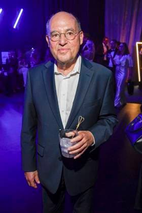 abb Gregor Gysi zu Gast auf der Aftershow Party bei der Verleihung der Goldenen Henne 2025 in der Messe Leipzig am 12.09.2025