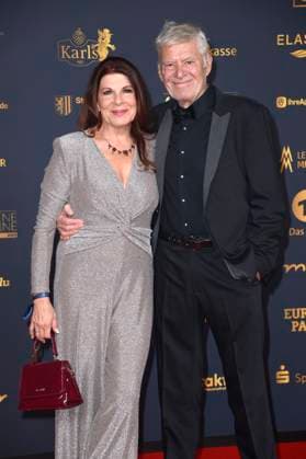 Claudia Wenzel und Rüdiger Joswig bei der 31. Verleihung der Goldenen Henne 2025 in der Leipziger Messe. Leipzig, 12.09.2025