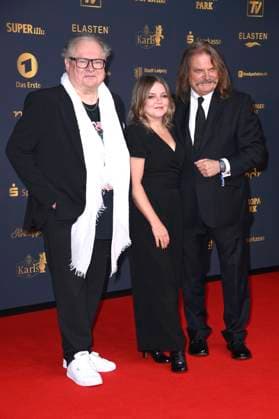 Heinz Rudolf Kunze, Annett Louisan und Leslie Mandoki bei der 31. Verleihung der Goldenen Henne 2025 in der Leipziger Messe. Leipzig, 12.09.2025