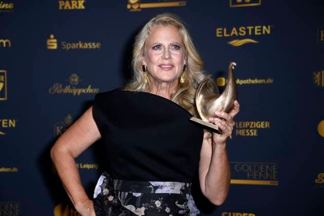 Barbara Schöneberger bei der 31. Verleihung der Goldenen Henne 2025 in der Leipziger Messe. Leipzig, 12.09.2025