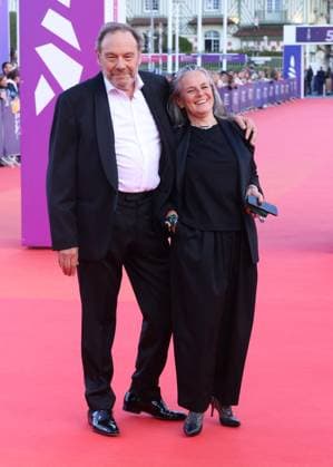 Xavier Couture et Emmanuelle Gaume à la première du film Nouvelle Vague lors du 51éme Festival du Cinema Américain de Deauville le 12 septembre 2025 Denis Guignebourg Bestimage Premiere of the film Nouvelle Vague at the 51st Deauville American Film Festival on September 12, 2025 Deauville France  Copyright: xDenisxGuignebourgx xBestimagexDenisxGuignebourgx xBestimagex