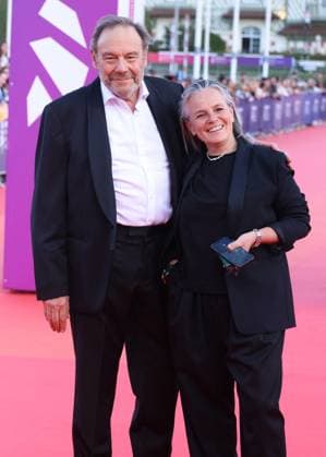 Xavier Couture et Emmanuelle Gaume à la première du film Nouvelle Vague lors du 51éme Festival du Cinema Américain de Deauville le 12 septembre 2025 Denis Guignebourg Bestimage Premiere of the film Nouvelle Vague at the 51st Deauville American Film Festival on September 12, 2025 Deauville France  Copyright: xDenisxGuignebourgx xBestimagexDenisxGuignebourgx xBestimagex