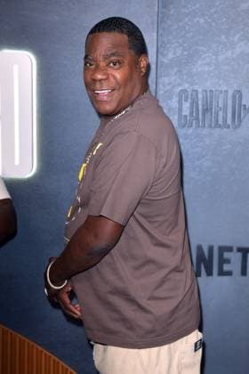 LAS VEGAS, NEVADA - SEPTEMBER 13: Tracy Morgan at Netflix s Canelo v Crawford Fight Night at Allegiant Stadium on September 13, 2025 in Las Vegas, Nevada. Copyright: xDeexDeexCarterx