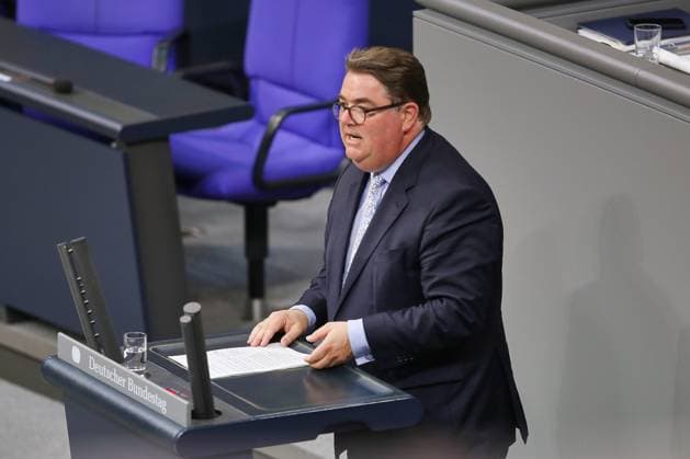 Berlin, Deutschland, 11.09.2025: Deutscher Bundestag: 21. Bundestagssitzung: Ansgar Heveling, CDU *** Berlin, Germany, 11 09 2025 German Bundestag 21 Bundestag session Ansgar Heveling, CDU Copyright: xdtsxNachrichtenagenturx dts_81432