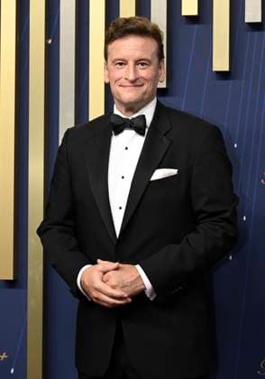 Barry Julien is nominated for Outstanding Talk Series for his work on The Late Show With Stephen Colbert, seen at the 77th annual Primetime Emmy Awards at the Peacock Theater in Los Angeles on Sunday, September 14, 2025.  LAP20250914728 JohnxMcCoy