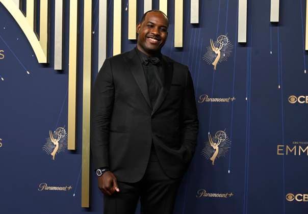 Lionel Boyce the 77th annual Primetime Emmy Awards at the Peacock Theater in Los Angeles on Sunday, September 14, 2025.  LAP20250914806 JohnxMcCoy